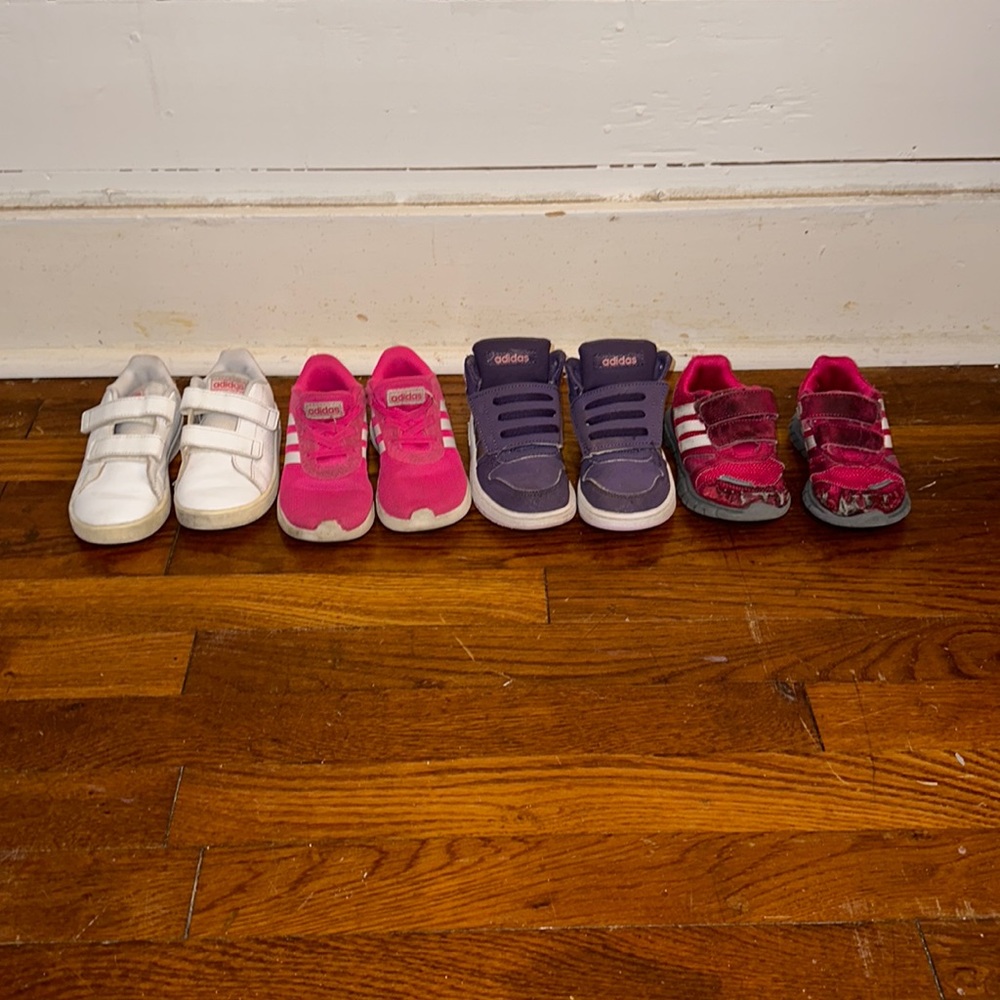 Girls Adidas size 8k